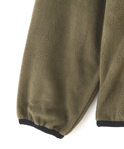 schott（ショット）の「Schott/ショット/2TONE FREEZE JACKET/フリースジャケット（ブルゾン・メンズ・ブラック/ネイビー/オリーブ系・L/M/2XL/XL）」の15枚目の写真