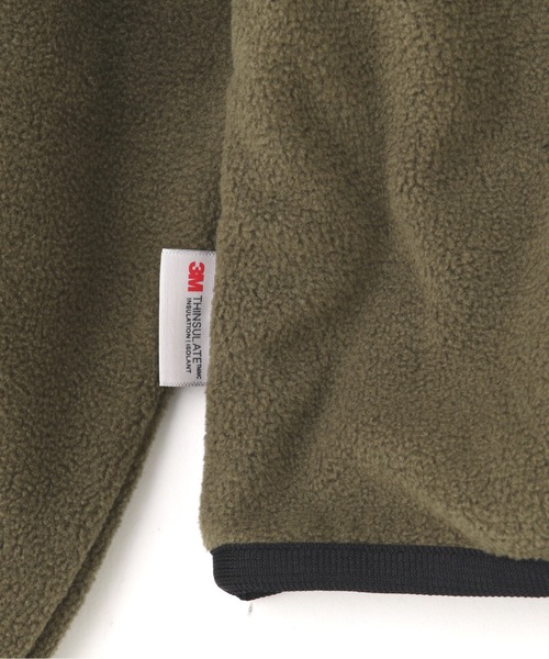 schott（ショット）の「Schott/ショット/2TONE FREEZE JACKET/フリースジャケット（ブルゾン・メンズ・ブラック/ネイビー/オリーブ系・L/M/2XL/XL）」の19枚目の写真