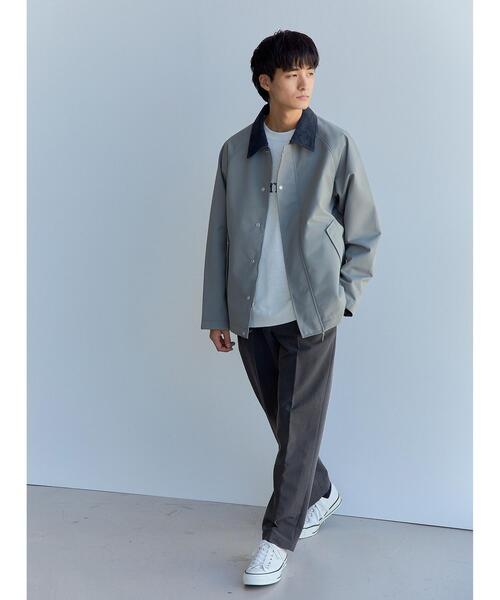 green label relaxing（グリーンレーベルリラクシング）の「TRギャバ REGULAR パンツ -ストレッチ・防シワ-（その他パンツ・メンズ・ブラック/ダークグリーン/グレー・S/M/L/XL）」の4枚目の写真