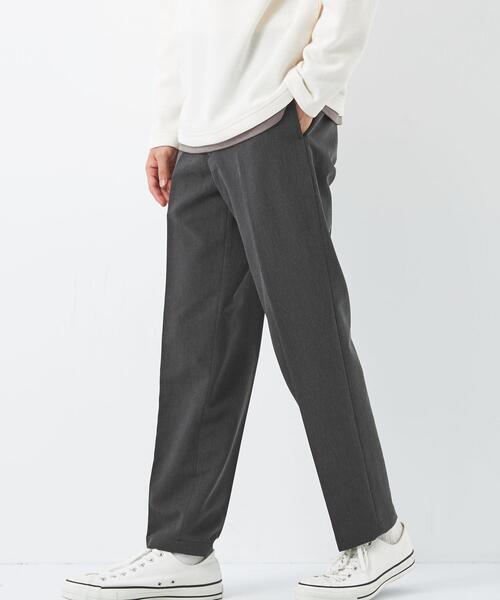 green label relaxing（グリーンレーベルリラクシング）の「TRギャバ REGULAR パンツ -ストレッチ・防シワ-（その他パンツ・メンズ・ブラック/ダークグリーン/グレー・S/M/L/XL）」の7枚目の写真