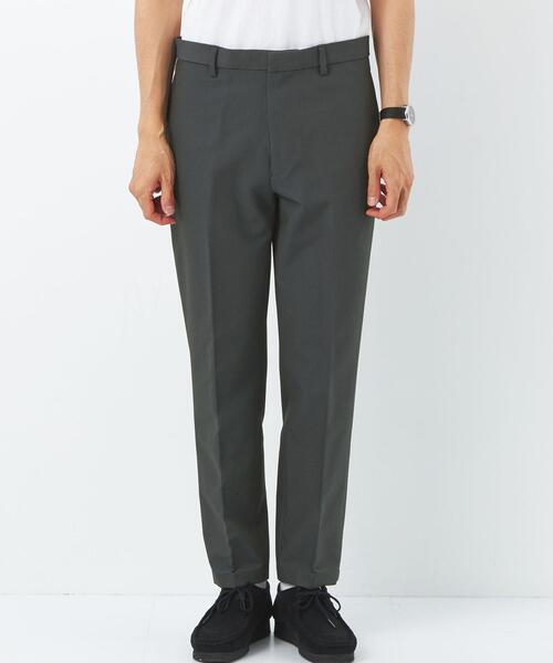 green label relaxing（グリーンレーベルリラクシング）の「TRギャバ REGULAR パンツ -ストレッチ・防シワ-（その他パンツ・メンズ・ブラック/ダークグリーン/グレー・S/M/L/XL）」の8枚目の写真
