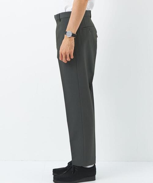 green label relaxing（グリーンレーベルリラクシング）の「TRギャバ REGULAR パンツ -ストレッチ・防シワ-（その他パンツ・メンズ・ブラック/ダークグリーン/グレー・S/M/L/XL）」の9枚目の写真