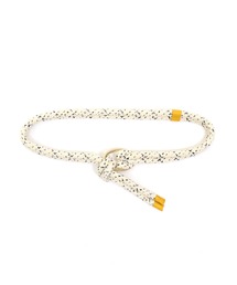 MAISON BOINET / rope ×ring belt(ロープ調ベルト)