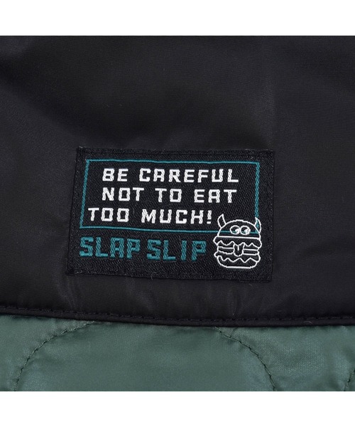 SLAP SLIP（スラップスリップ）の「SLAPSLIP/取り外し可能フード付き中綿キルト配色切り替え裏ボアタフタジャケット(80~130cm)（ブルゾン・キッズ・イエロー/グリーン・130/100/120/80/110/90）」の22枚目の写真