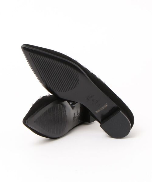 TSURU by Mariko Oikawa（ツルバイマリコオイカワ）の「【TSURU by MARIKO OIKAWA】小粒パールパンプス（パンプス・レディース・ブラック/ベージュ/ベビーピンク・23cm/23.5cm/24cm/24.5cm）」の5枚目の写真