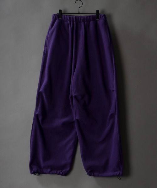 SITRY(シトリー)の「Fleece wide snow pants/フリース タック ワイド スノーパンツ(その他パンツ・メンズ・ホワイト/ブラック/オレンジ/パープル/グリーン/ブルー・M/L)」の5枚目の写真