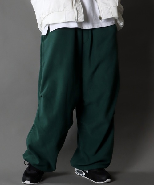 SITRY(シトリー)の「Fleece wide snow pants/フリース タック ワイド スノーパンツ(その他パンツ・メンズ・ホワイト/ブラック/オレンジ/パープル/グリーン/ブルー・M/L)」の4枚目の写真
