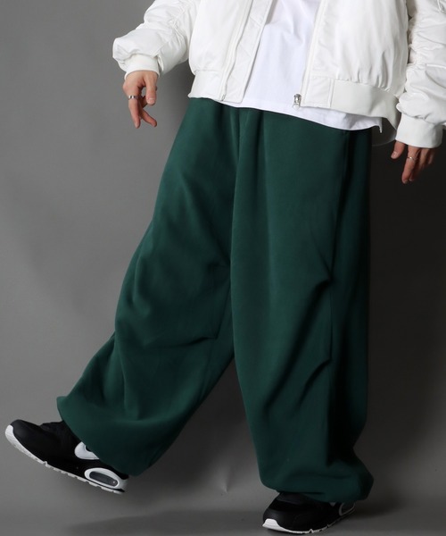 SITRY(シトリー)の「Fleece wide snow pants/フリース タック ワイド スノーパンツ(その他パンツ・メンズ・ホワイト/ブラック/オレンジ/パープル/グリーン/ブルー・M/L)」の18枚目の写真