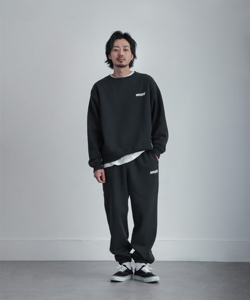 UNCORD(アンコード)の「【UNCORD】LOGO SWEAT PANTS/ロゴスウェットパンツ(スウェットパンツ・メンズ・ブルー/グレー/ブラック/オートミール/グリーン・LARGE/MEDIUM/X-LARGE)」の6枚目の写真