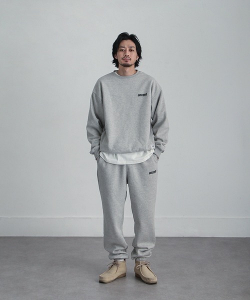 UNCORD(アンコード)の「【UNCORD】LOGO SWEAT PANTS/ロゴスウェットパンツ(スウェットパンツ・メンズ・ブルー/グレー/ブラック/オートミール/グリーン・LARGE/MEDIUM/X-LARGE)」の13枚目の写真
