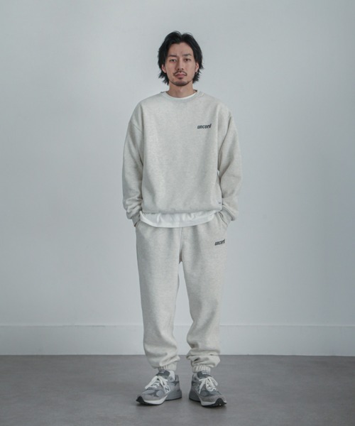 UNCORD(アンコード)の「【UNCORD】LOGO SWEAT PANTS/ロゴスウェットパンツ(スウェットパンツ・メンズ・ブルー/グレー/ブラック/オートミール/グリーン・LARGE/MEDIUM/X-LARGE)」の7枚目の写真
