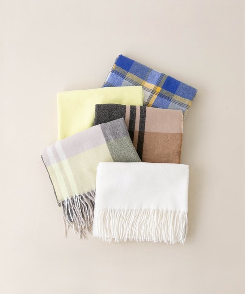 welleg（ウェレッグ）の「リサイクルソフトストール（ストール/ショール・レディース・イエロー/ブルー系その他/モカ/パープル/ライトグレー/パープル系その他/アイボリー/ブラウン系その他/イエロー系その他/ピンク系その他・フリー）」の19枚目の写真