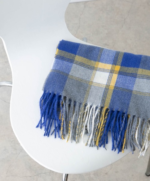 welleg（ウェレッグ）の「リサイクルソフトストール（ストール/ショール・レディース・イエロー/ブルー系その他/モカ/パープル/ライトグレー/パープル系その他/アイボリー/ブラウン系その他/イエロー系その他/ピンク系その他・フリー）」の14枚目の写真