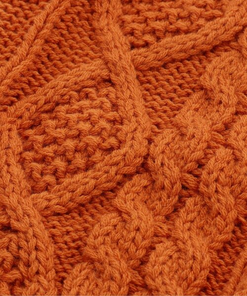 BREEZE（ブリーズ）の「ローゲージニットカーディガン（カーディガン/ボレロ・キッズ・オレンジ/キナリ・100/120/140/90）」の16枚目の写真