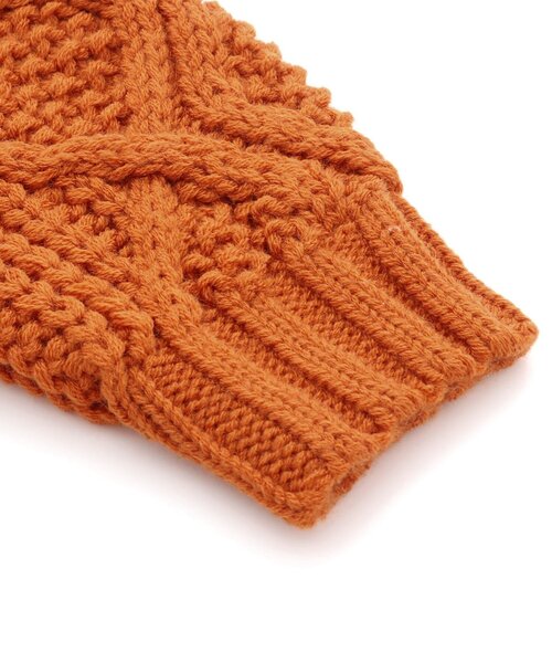 BREEZE（ブリーズ）の「ローゲージニットカーディガン（カーディガン/ボレロ・キッズ・オレンジ/キナリ・100/120/140/90）」の18枚目の写真