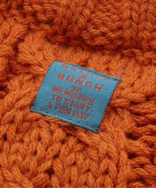 BREEZE（ブリーズ）の「ローゲージニットカーディガン（カーディガン/ボレロ・キッズ・オレンジ/キナリ・100/120/140/90）」の15枚目の写真