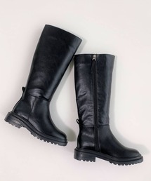 Q | トラックソールロングブーツ(ブーツ)