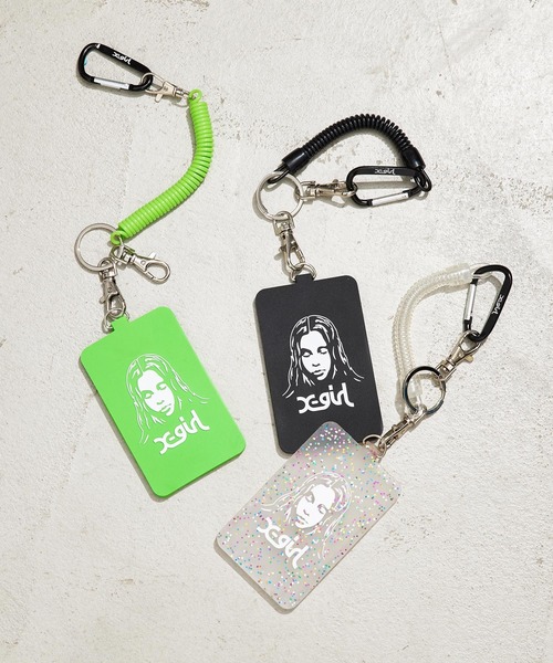 値下げ 激レア！X パスケース FACE RUBBER PASS CASE（パスケース）｜X-girl（エックスガール