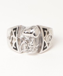 SNOOPY（スヌーピー）の「『SAINTS×SNOOPY』スヌーピーコラボアイテム ステンドグラス シルバー リング（リング）」