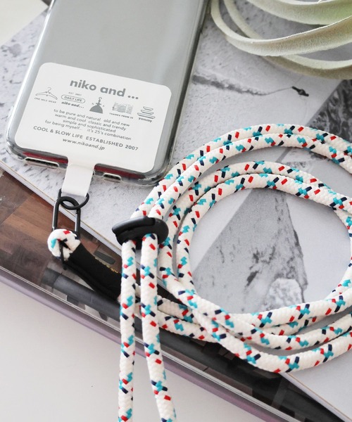 オリジナルニコロゴスマホショルダー（スマホグッズ）｜niko and