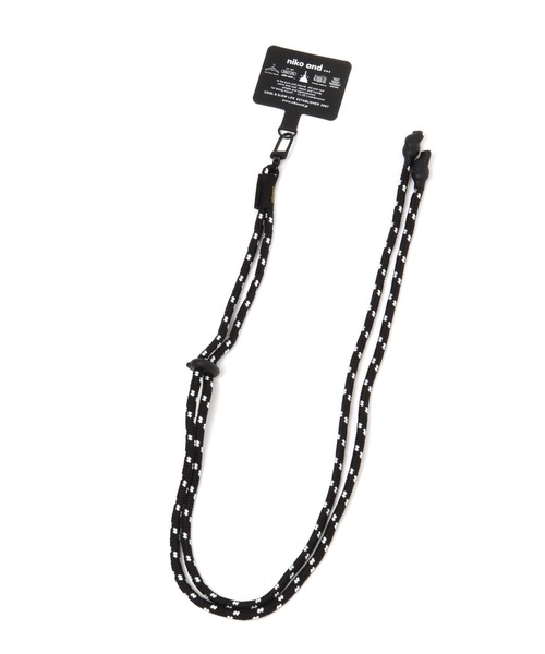 niko and...（ニコアンド）の「オリジナルニコロゴスマホショルダー（スマホグッズ・レディース・オリーブ/ブラック/ホワイト/ベージュ/ネイビー/ライトブルー/チャコール・0）」の9枚目の写真