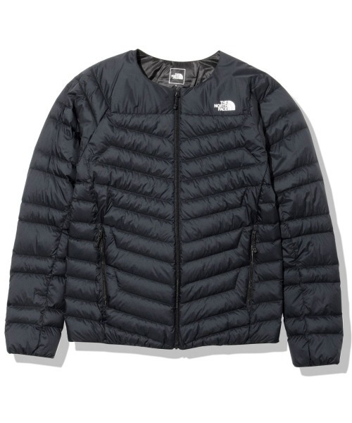 THE NORTH FACE(ザノースフェイス)の「ザ・ノースフェイス / サンダーラウンドネックジャケット NY82213(メンズ)(テーラードジャケット・メンズ・ネイビー系/ブラック・X-LARGE/LARGE/MEDIUM)」の2枚目の写真