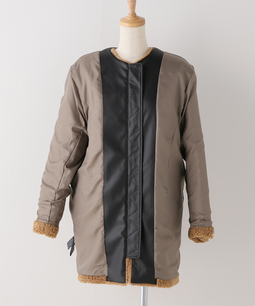 IENA（イエナ）の「ECOPELボアコート（その他アウター・レディース・ホワイト/キャメル・38/36）」の9枚目の写真