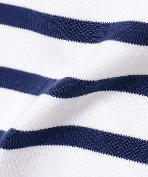 BEAMS LIGHTS(ビームスライツ)の「BEAMS LIGHTS / コットン ロングスリーブ バスクシャツ(Tシャツ/カットソー・メンズ・オフホワイト/ホワイト・1/2/3/4)」の13枚目の写真