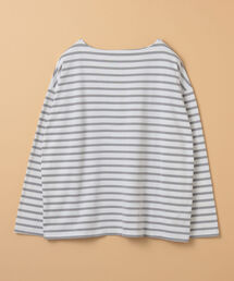BEAMS LIGHTS | BEAMS LIGHTS / コットン ロングスリーブ バスクシャツ(Tシャツ/カットソー)