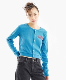 X-girl | OVAL LOGO CARDIGAN(カーディガン/ボレロ)