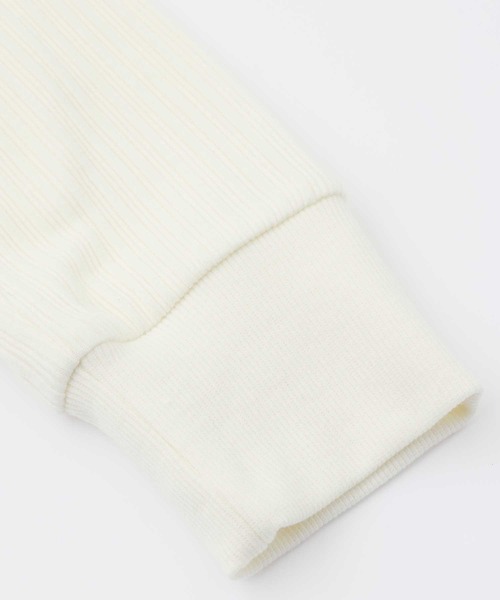 X-girl（エックスガール）の「OVAL LOGO CARDIGAN（カーディガン/ボレロ・レディース・ブルー/ブラック/ホワイト・S/M）」の16枚目の写真