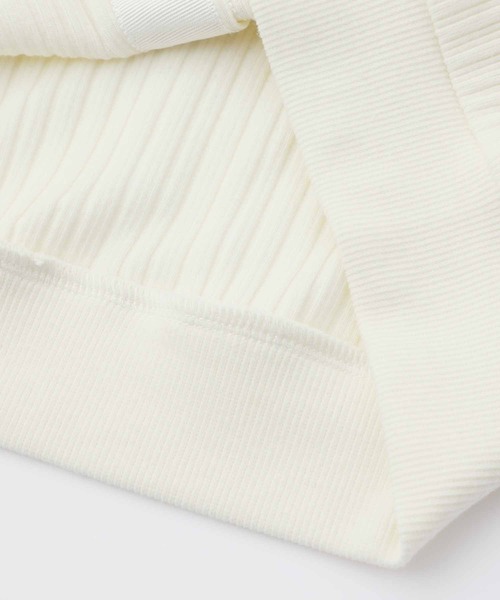 X-girl（エックスガール）の「OVAL LOGO CARDIGAN（カーディガン/ボレロ・レディース・ブルー/ブラック/ホワイト・S/M）」の18枚目の写真