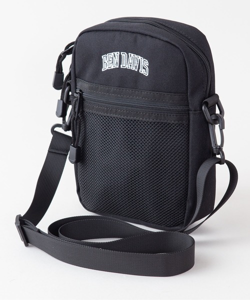 BEN DAVIS（ベンデイビス）の「【BEN DAVIS/ベンデイビス】スクエアショルダーバッグ ミニショルダーバッグ（ショルダーバッグ・メンズ・ブラック系その他2/ブラック/ブラック系その他・FREE）」の3枚目の写真
