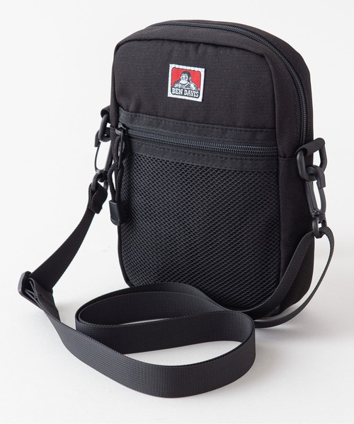 BEN DAVIS（ベンデイビス）の「【BEN DAVIS/ベンデイビス】スクエアショルダーバッグ ミニショルダーバッグ（ショルダーバッグ・メンズ・ブラック系その他2/ブラック/ブラック系その他・FREE）」の2枚目の写真