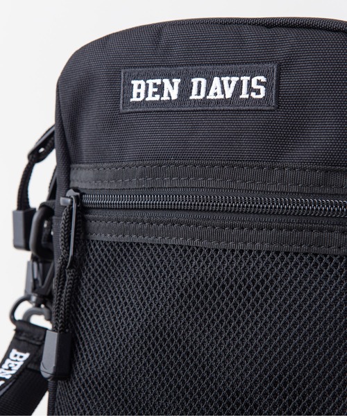 BEN DAVIS（ベンデイビス）の「【BEN DAVIS/ベンデイビス】スクエアショルダーバッグ ミニショルダーバッグ（ショルダーバッグ・メンズ・ブラック系その他2/ブラック/ブラック系その他・FREE）」の6枚目の写真