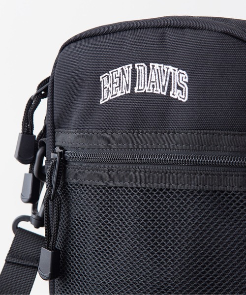 BEN DAVIS（ベンデイビス）の「【BEN DAVIS/ベンデイビス】スクエアショルダーバッグ ミニショルダーバッグ（ショルダーバッグ・メンズ・ブラック系その他2/ブラック/ブラック系その他・FREE）」の4枚目の写真