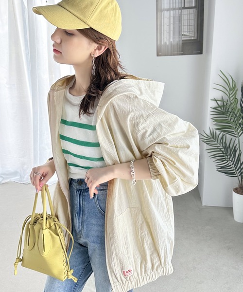 Java(ジャバ)の「《JaVaジャバ コラボ》大人スポーティー。綿100%ライトパーカー(マウンテンパーカー・レディース・ベージュ/ホワイト系その他/ライトカーキ/ブラック・LARGE/MEDIUM/SMALL/X-LARGE)」の18枚目の写真