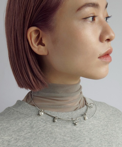 GOLDY（ゴールディ）の「アッセンブル チャーム ネックカフ（ネックレス・レディース・シルバー/ゴールド・FREE）」の5枚目の写真