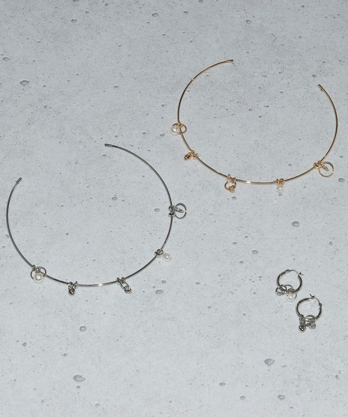 GOLDY（ゴールディ）の「アッセンブル チャーム ネックカフ（ネックレス・レディース・シルバー/ゴールド・FREE）」の8枚目の写真