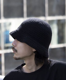 GLOSTER | 【GLOSTER/グロスター】クロシェかぎ編み クロシェハット ニットハット バケット(ハット)