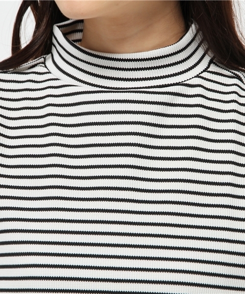 Kastane（カスタネ）の「【Kastane】ノースリーブハイネックプルオーバー（タンクトップ・レディース・ブラック系その他/オフホワイト/ホワイト系その他/ブラック・FREE）」の10枚目の写真