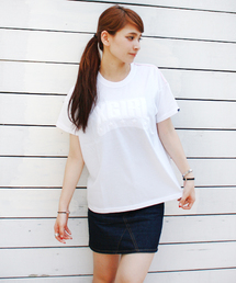 X-girl | EMBOSS S/S BIG TEE(Tシャツ/カットソー)