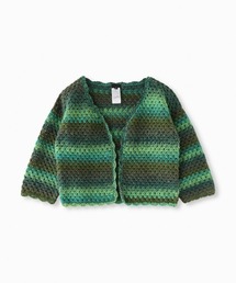 OMBRE HAND CROCHET CARDIGAN