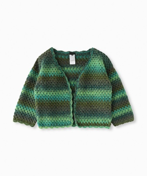 OMBRE HAND CROCHET CARDIGAN