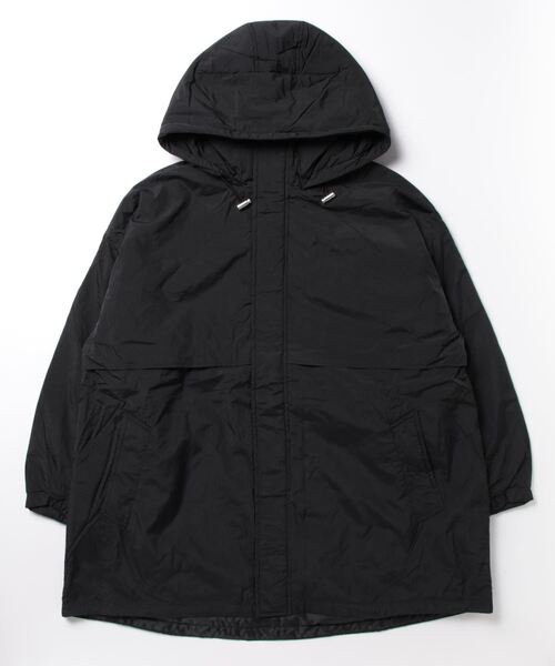 STYLEBLOCK（スタイルブロック）の「ワッシャ―タフタ中綿コート（ダウンジャケット/コート・レディース・ブルー/ブラック/アイボリー/カーキ・FREE）」の2枚目の写真