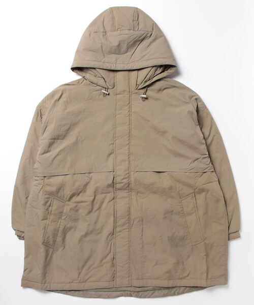 STYLEBLOCK（スタイルブロック）の「ワッシャ―タフタ中綿コート（ダウンジャケット/コート・レディース・ブルー/ブラック/アイボリー/カーキ・FREE）」の8枚目の写真