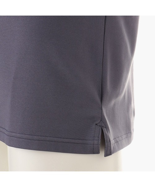 BRIEFING（ブリーフィング）の「【ブリーフィングゴルフ】MENS PANEL STRIPE HIGH NECK（ポロシャツ・メンズ・ブラック/ネイビー・M/L/XL）」の8枚目の写真