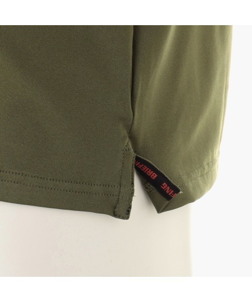 BRIEFING（ブリーフィング）の「【ブリーフィングゴルフ】MENS PANEL STRIPE HIGH NECK（ポロシャツ・メンズ・ブラック/ネイビー・M/L/XL）」の17枚目の写真