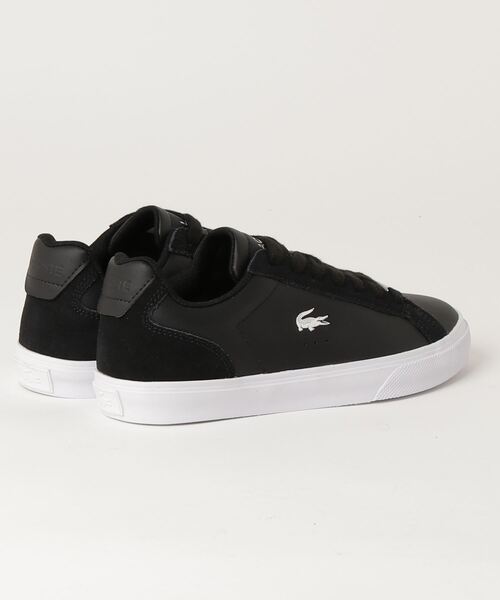 LACOSTE(ラコステ)の「LACOSTE/ラコステ LEROND PRO 123 1 CFA スニーカー レディース ブラックスニーカー 45CFA0047(スニーカー・レディース・ブラック×ブラック・23.5cm/24.0cm/24.5cm/23.0cm)」の2枚目の写真