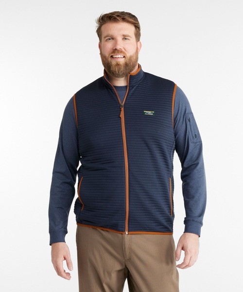 L.L.Bean（エルエルビーン）の「エアーライト・ニット・ベスト 米国フィット・レギュラー（ベスト・メンズ・ブルーグリーン/グレー/ネイビー/ダークグレー/ブラック・SMALL/LARGE/MEDIUM）」の8枚目の写真